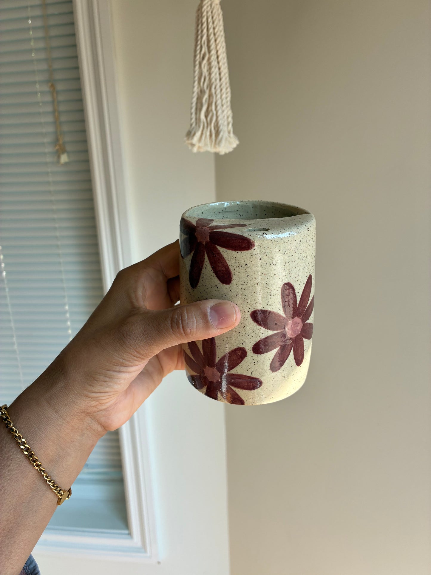 Pottery Sip Cup