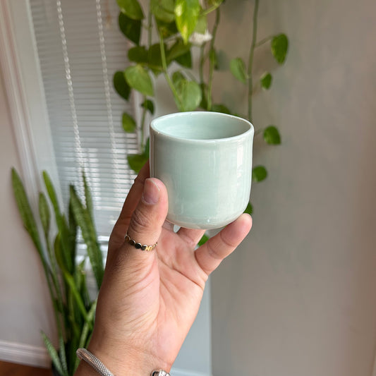 Light Blue Espresso Cup