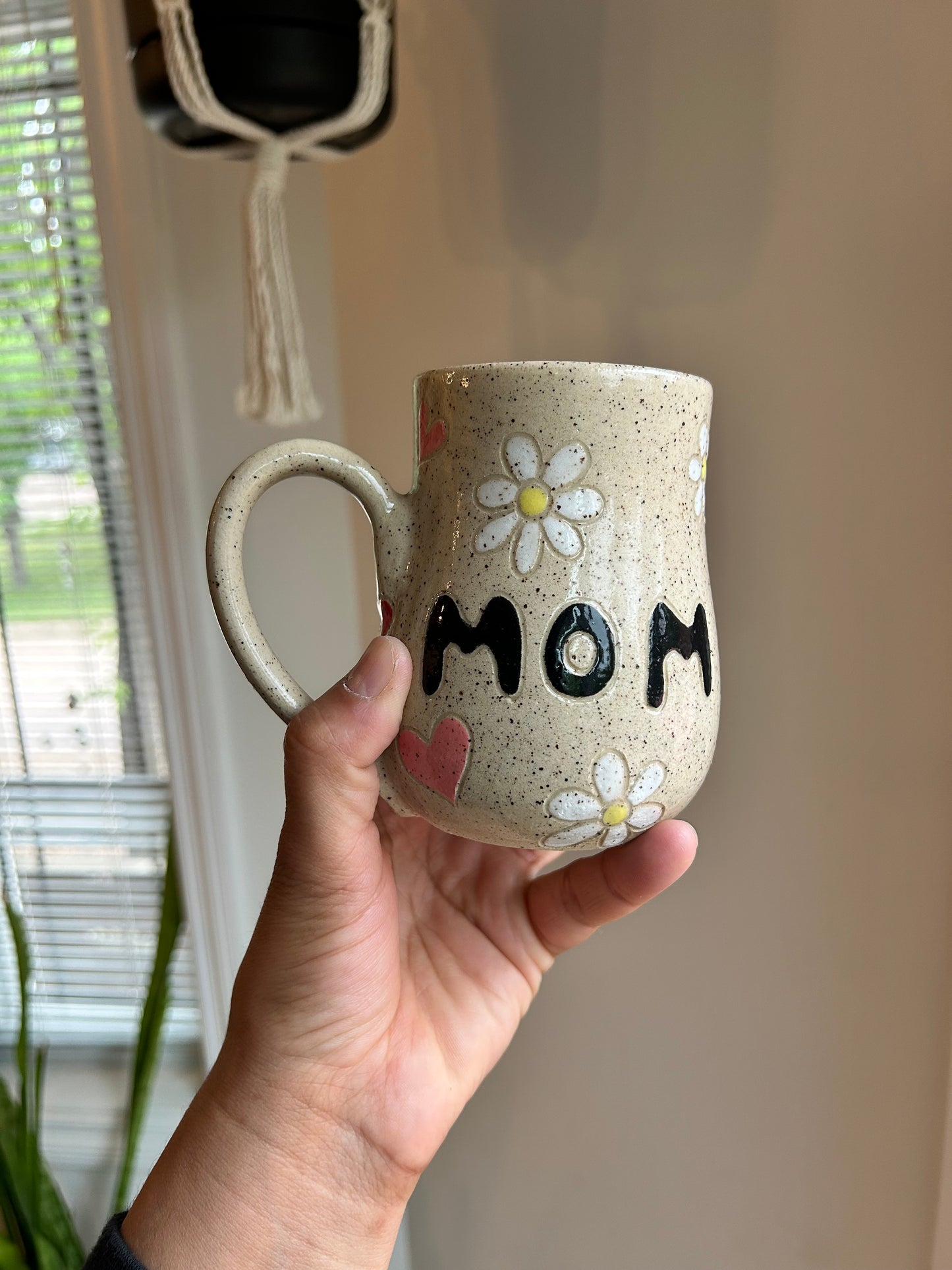 Mom Pottery Mug