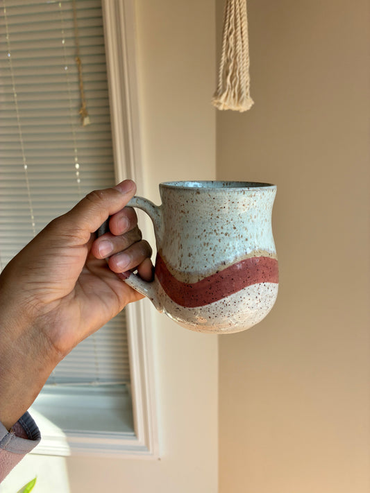 Abstract Pottery Mug