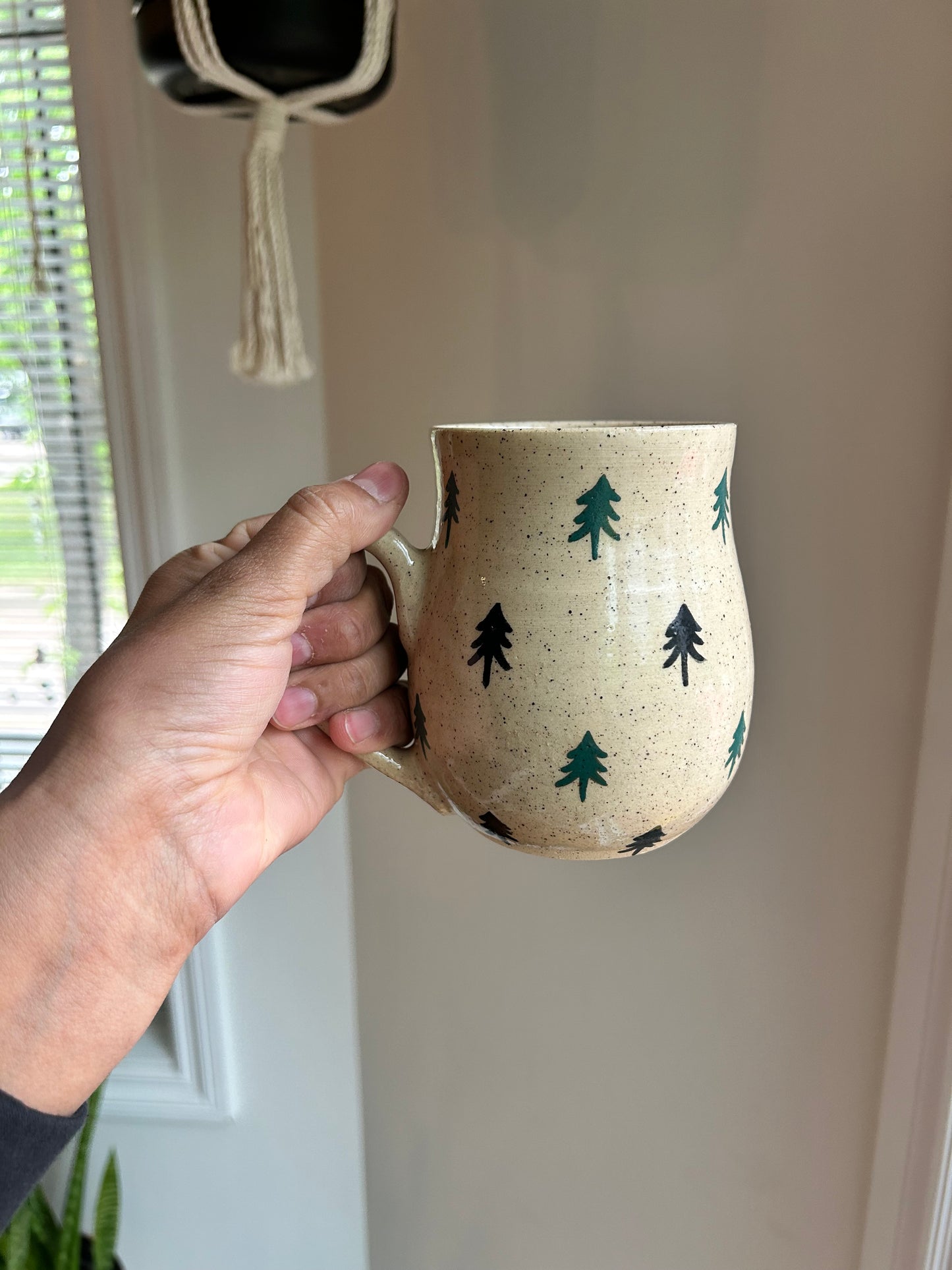 Tree Pottery Mug