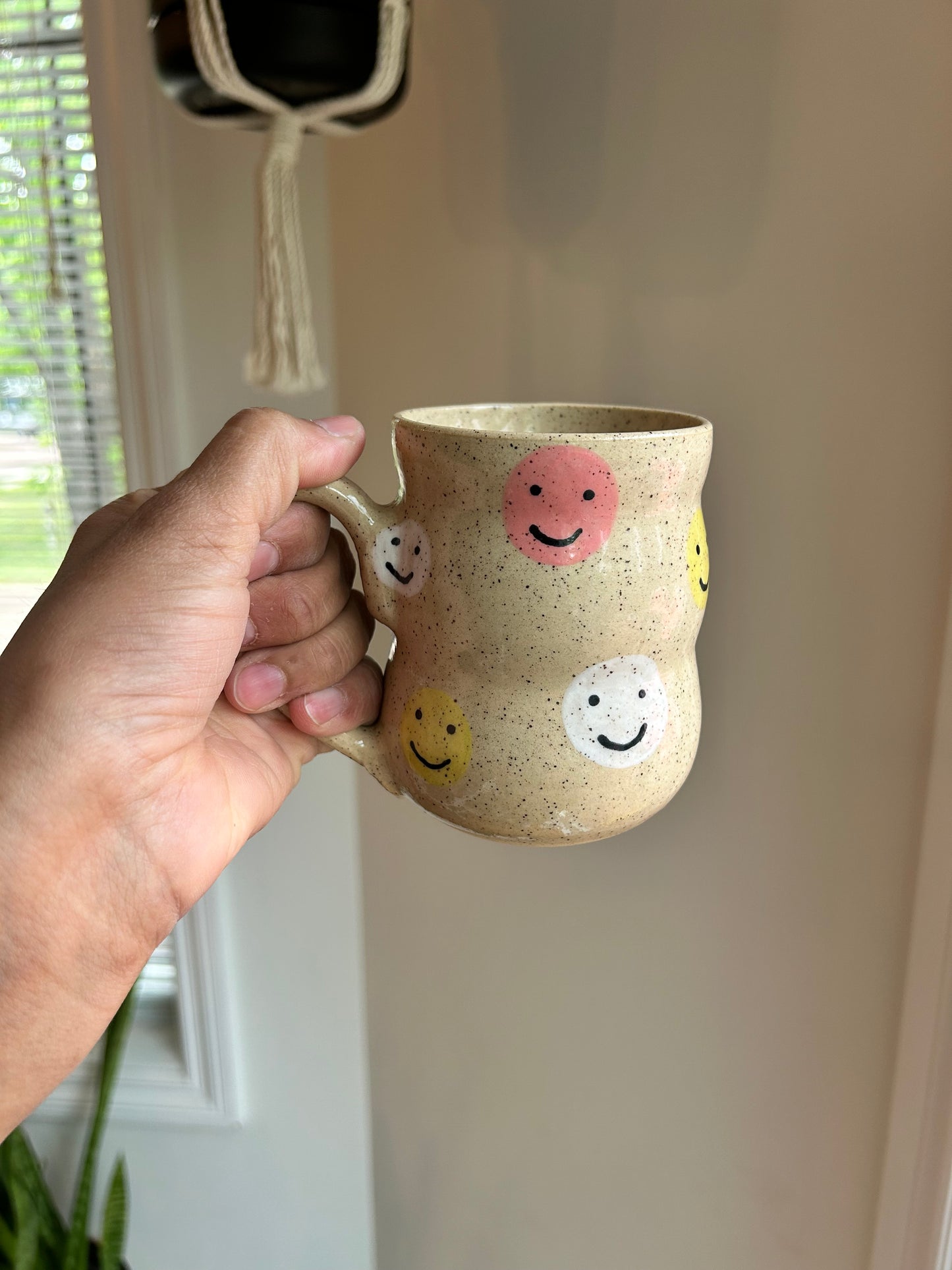Smile Pottery Mug