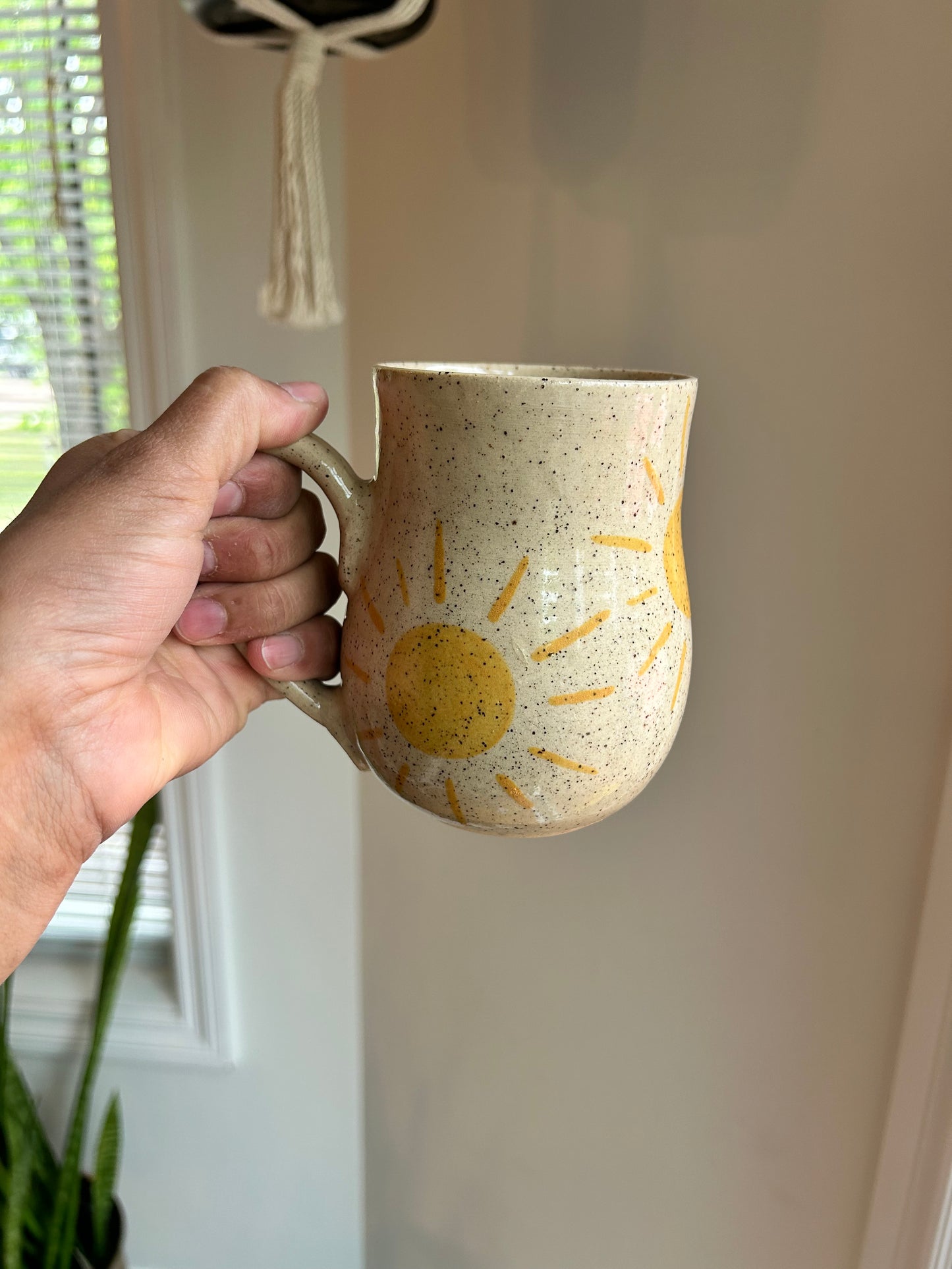 SUN Pottery Mug
