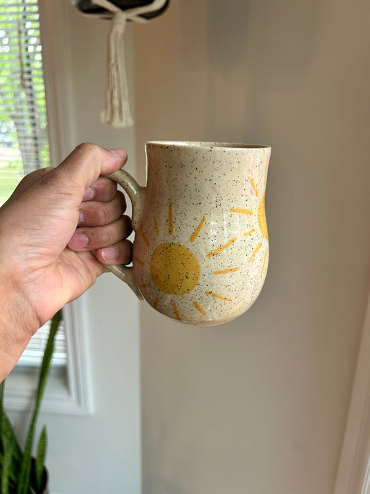 SUN Pottery Mug