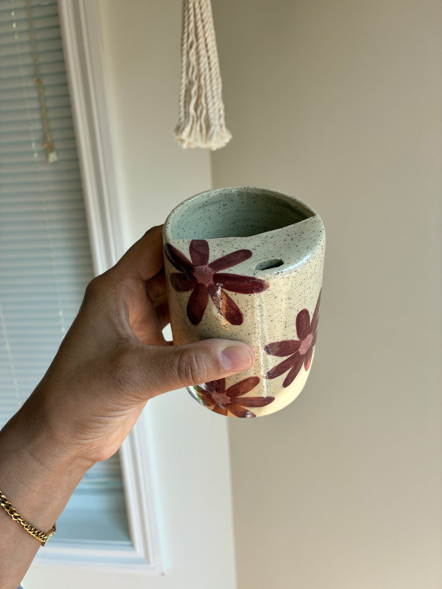 Pottery Sip Cup